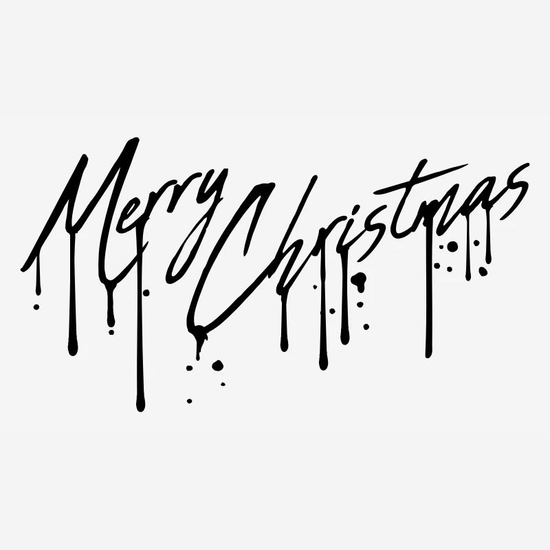 graffiti drops design cool have a merry christma