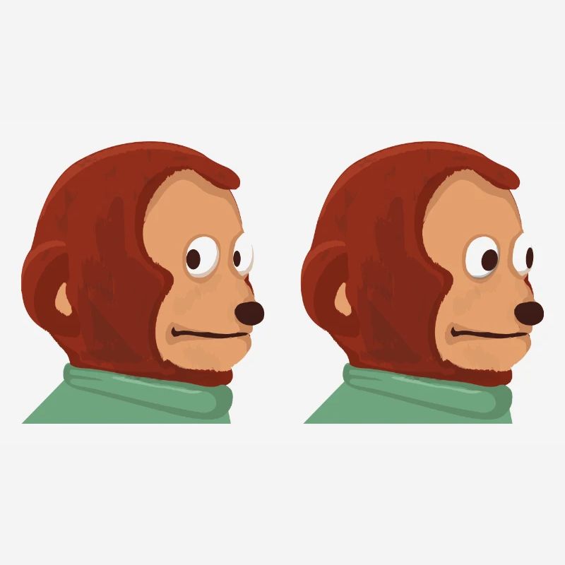 Funny monkey puppet meme