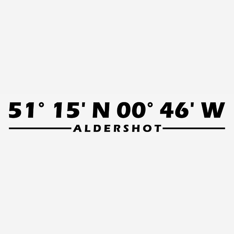 Aldershot coordinates