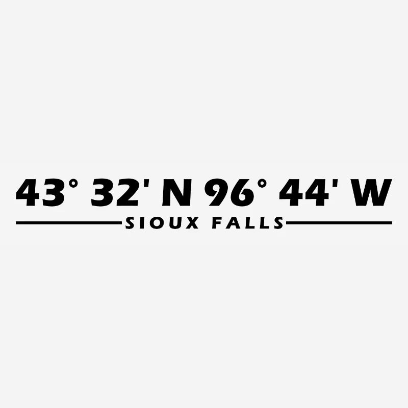 Sioux Falls Coordinates
