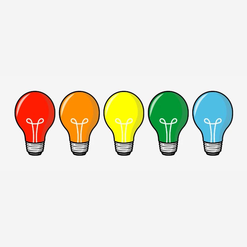 colored light bulbs