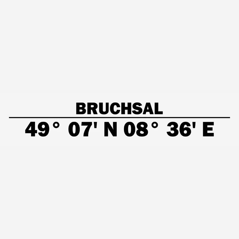 Bruchsal coordinates