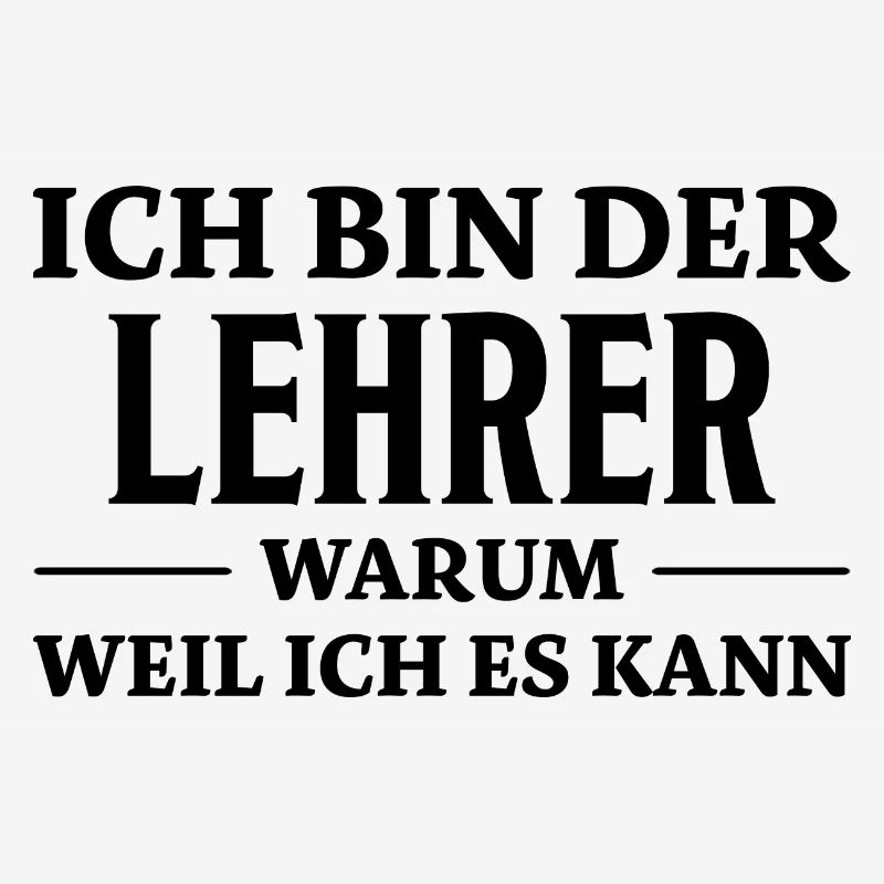 Lehrer Spruch Unterricht Lustiges Lehrer Geschenk