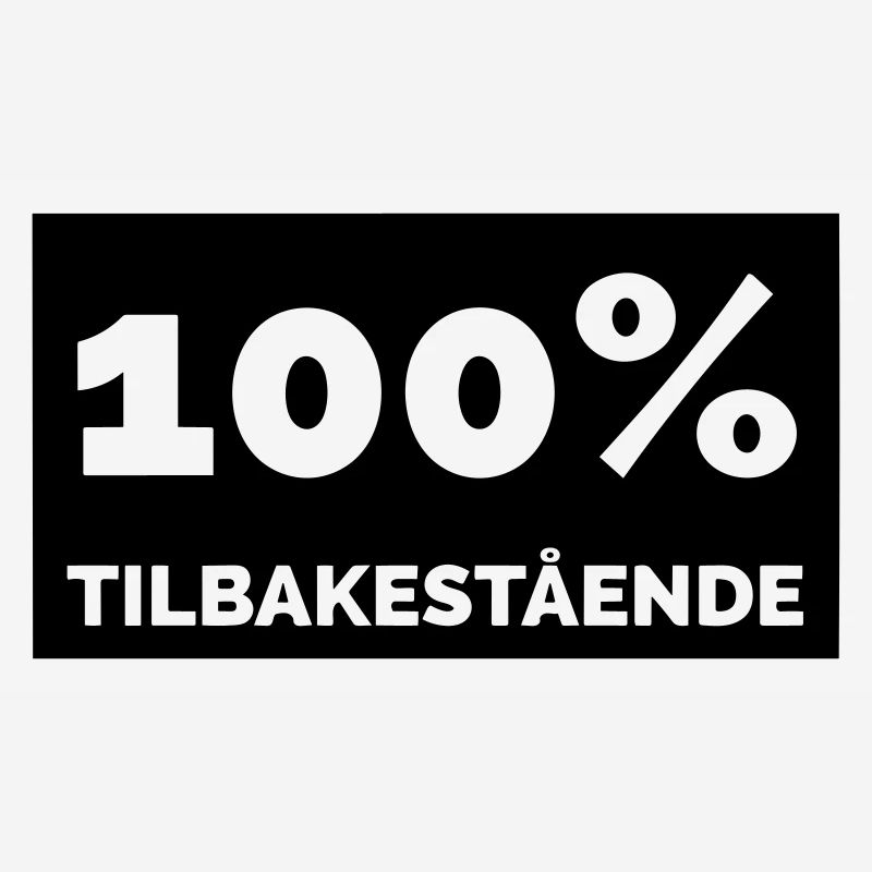 100% en arrière