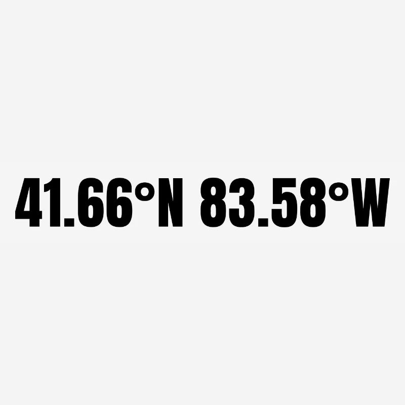 Toledo, Ohio, USA Coordinates