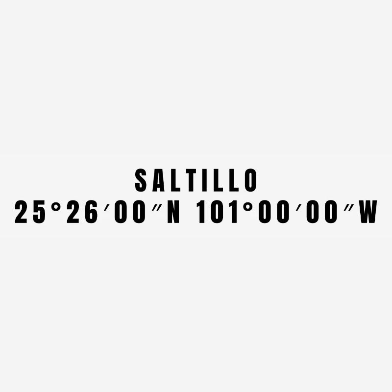 Saltillo, Mexico Coordinates