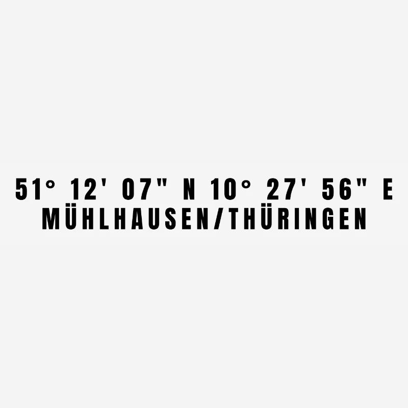 Mühlhausen/Thuringia Thuringia Coordinates