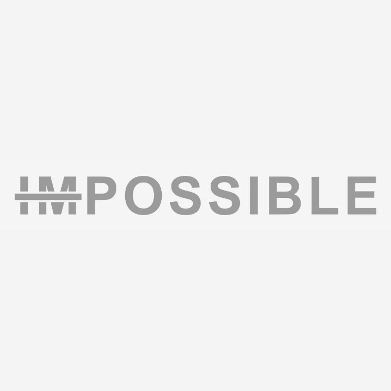 Chemise Impossible – Conception de nerd motivant
