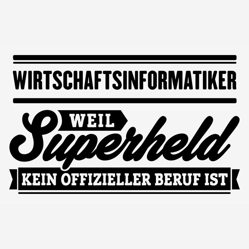 Superheld Wirtschaftsinformatiker