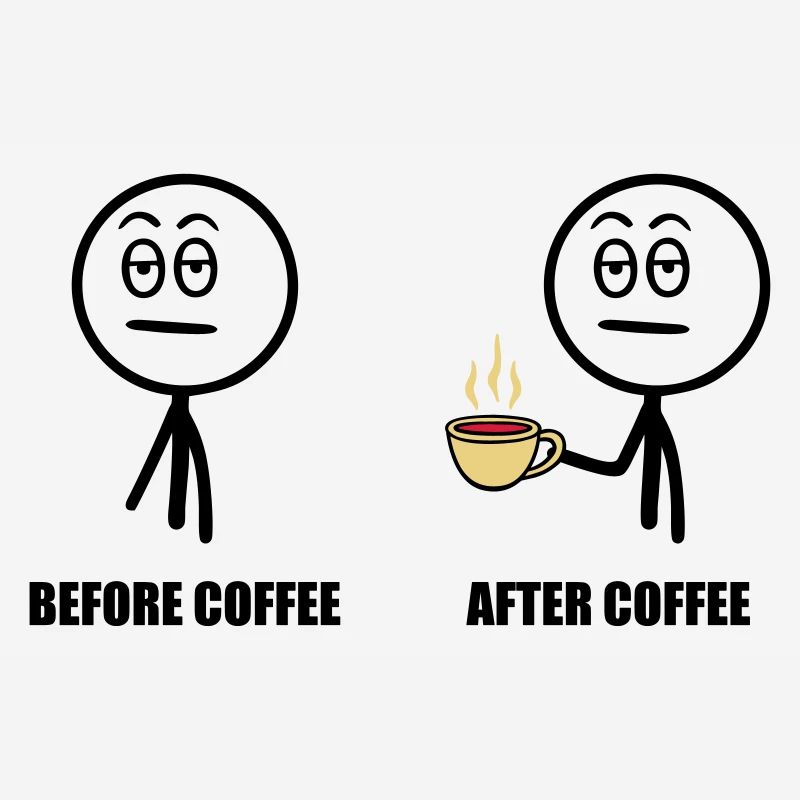 Before Coffee, After Coffee