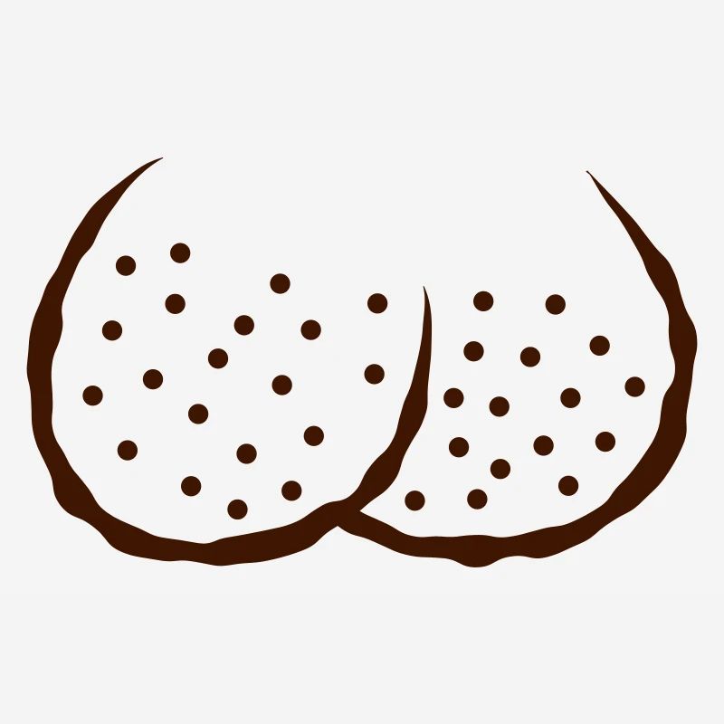 Comic shaved eggs testicles