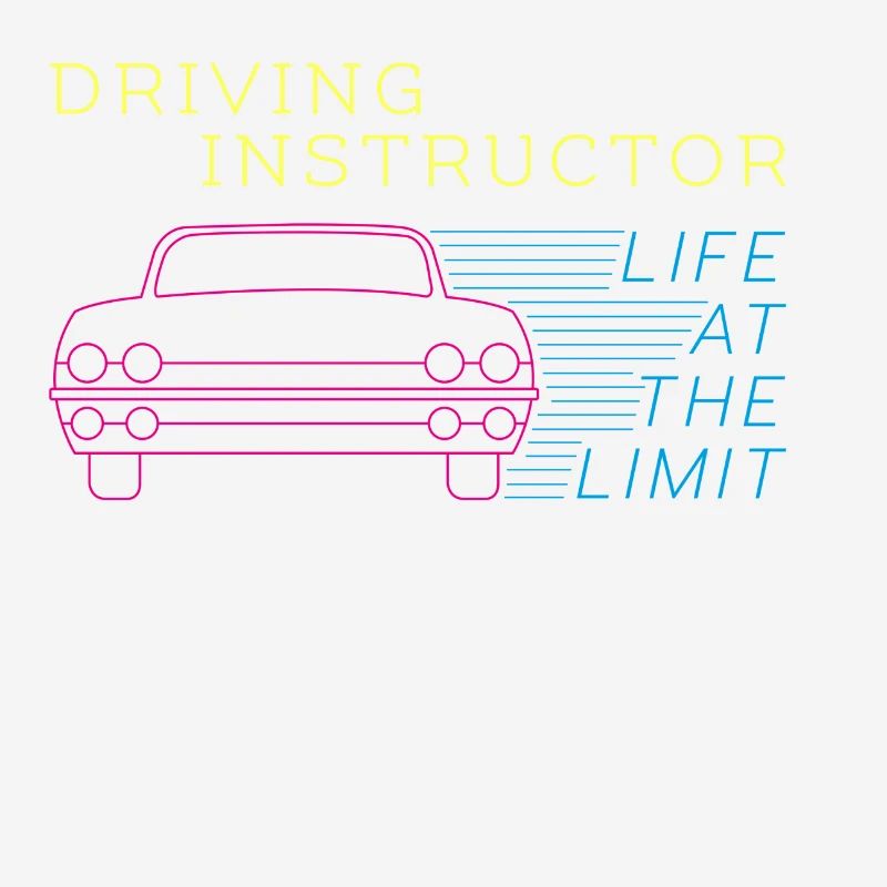 Driving instructor - driving instructor - driving school - gift