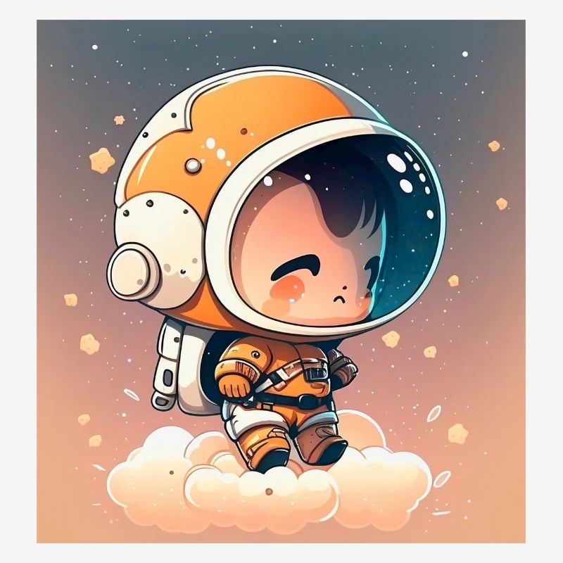 Mignon Chibi Astronaute