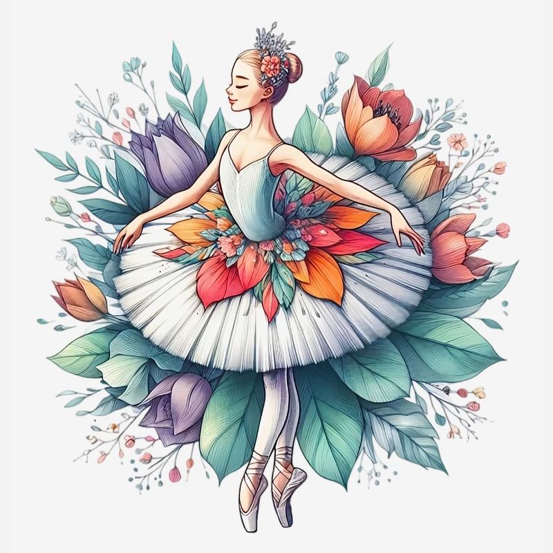 Danseuse de ballet avec tutu