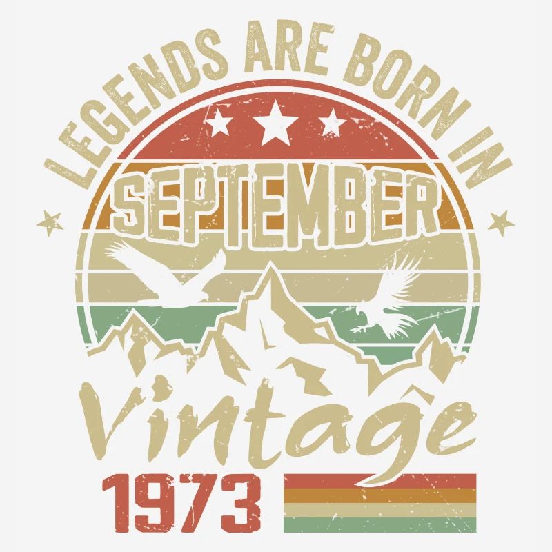 September 1973 Geburtstagsgeschenk September 1973