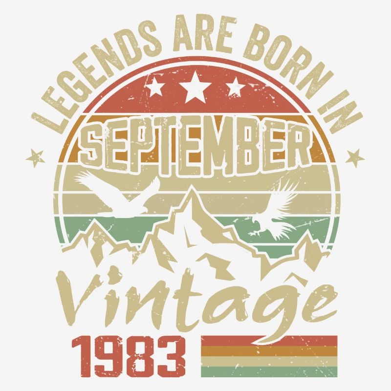 September 1983 Geburtstagsgeschenk September 1983