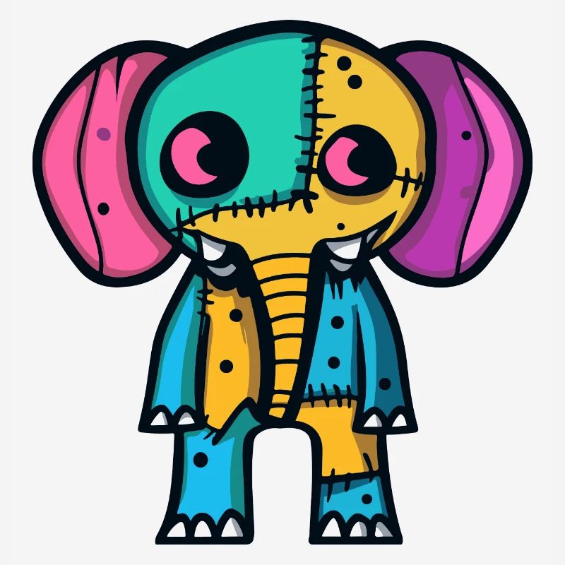 Éléphant Halloween Animal