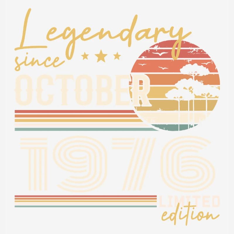 October 1976 Gift - Awesome Since October 1976