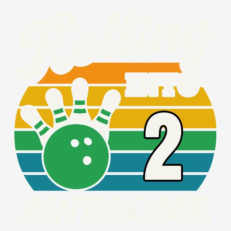 Rolling Into 2 mit Bowlingkugel