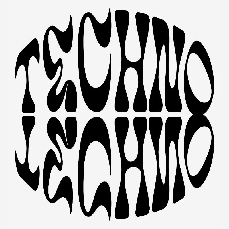 Conception de logo Techno liquid