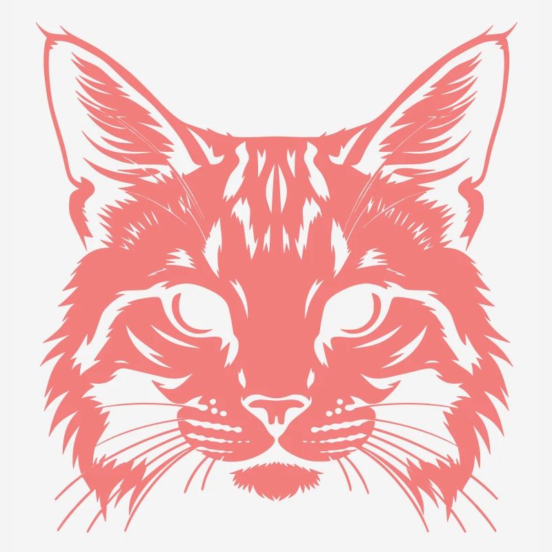 Cat Head Silhouette