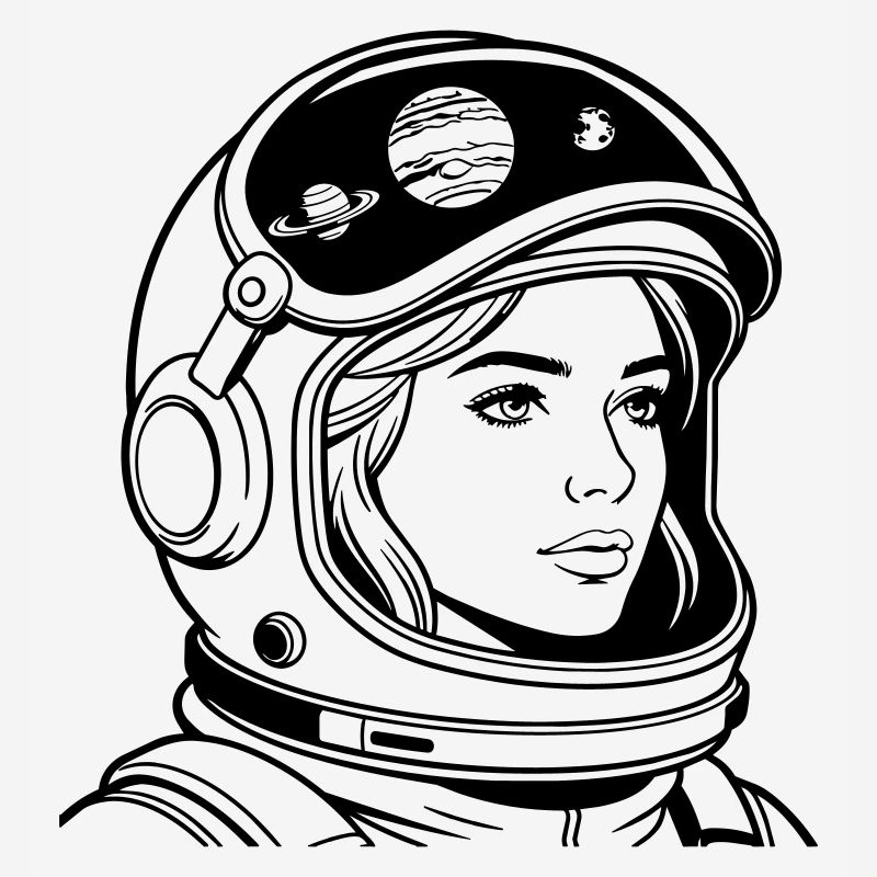 Femme de l’espace