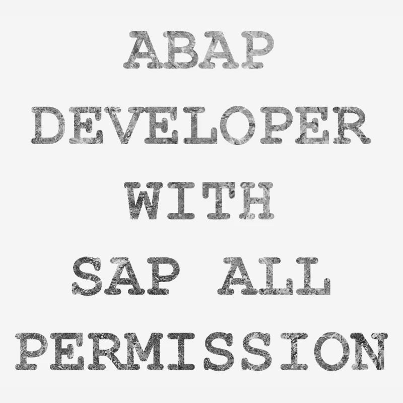ABAP SAP Developer! idée cadeau