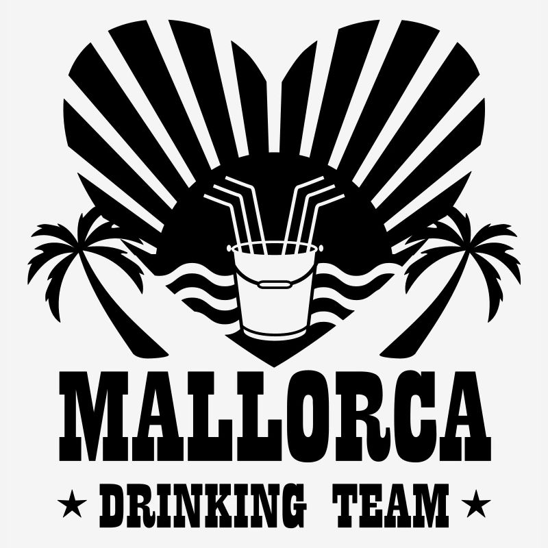 45 Mallorca Drinking Team Malle Pallm Beach Eimer