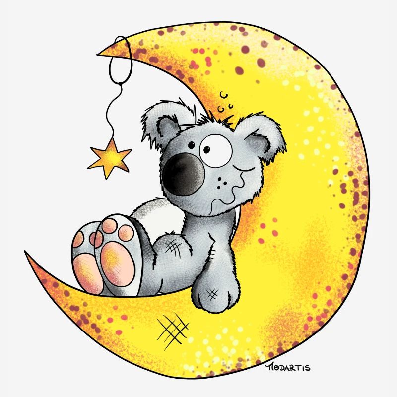 Koala In The Moon