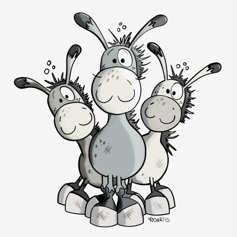 Mignon Âne Comique