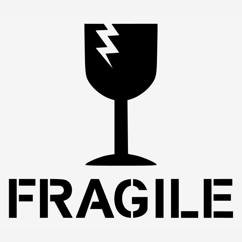 fragile caution!