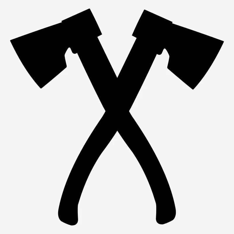 Two axes for keep chopper, carpenter or woodbewe