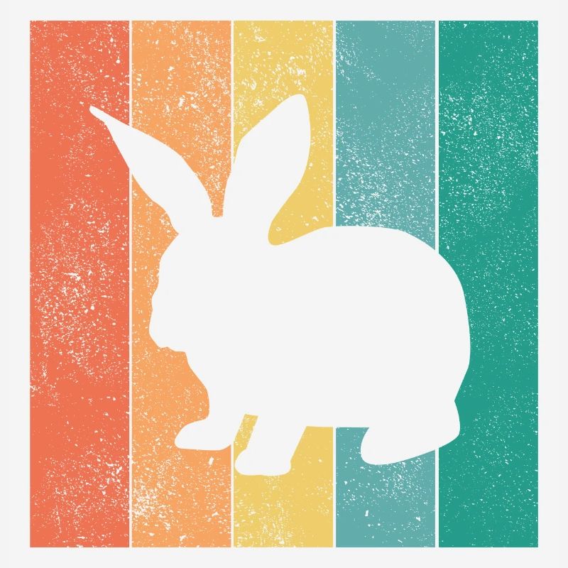 Rabbit Retro Rabbit Easter Gift