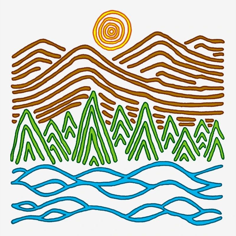 Paysage étrange