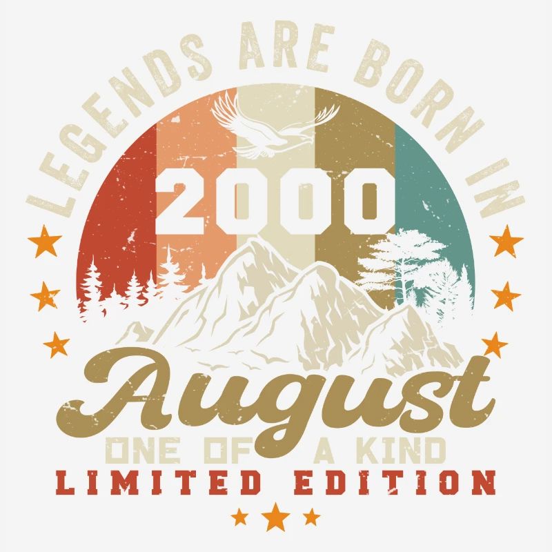 Legenden wurden im August 2000 geboren 2000 August
