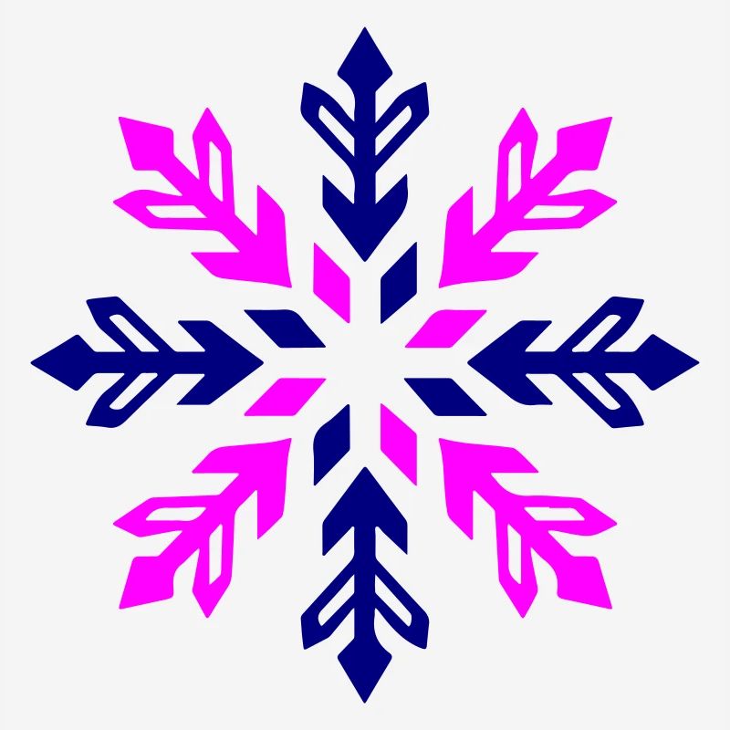 Icône de flocon de neige d’hiver