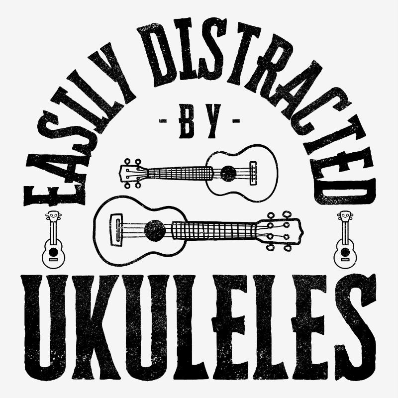 Facilement distrait par les ukulélés