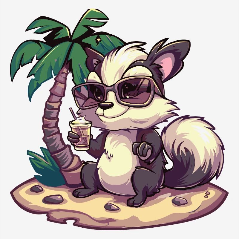 Vacances d’été Skunk
