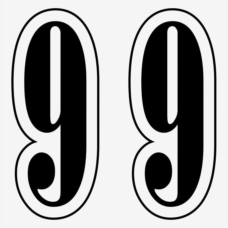 99 Symbole numérique