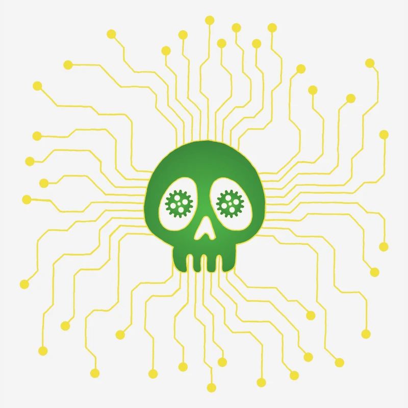 Microprocessor skull