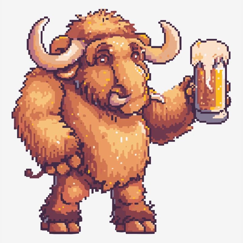 Mammut Bier Pixel