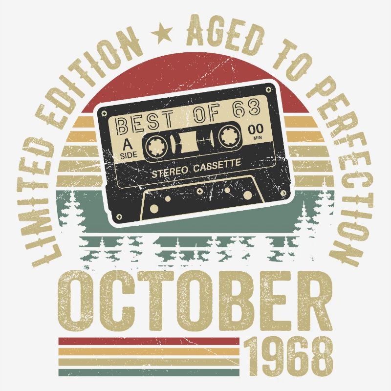 Oldtimer Oktober 1968 Geburtstag Geschenk Oktober