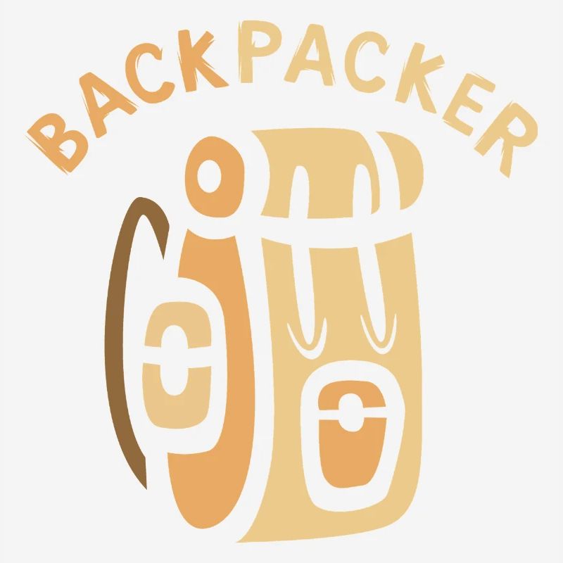 Backpacker Comic Rucksack Design