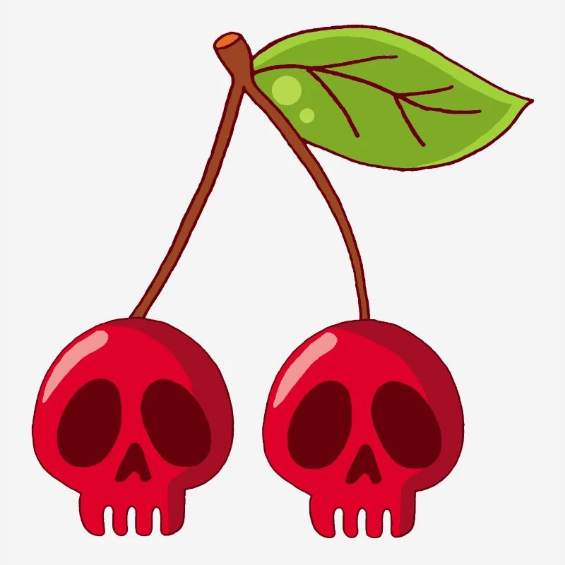 Cherry skulls