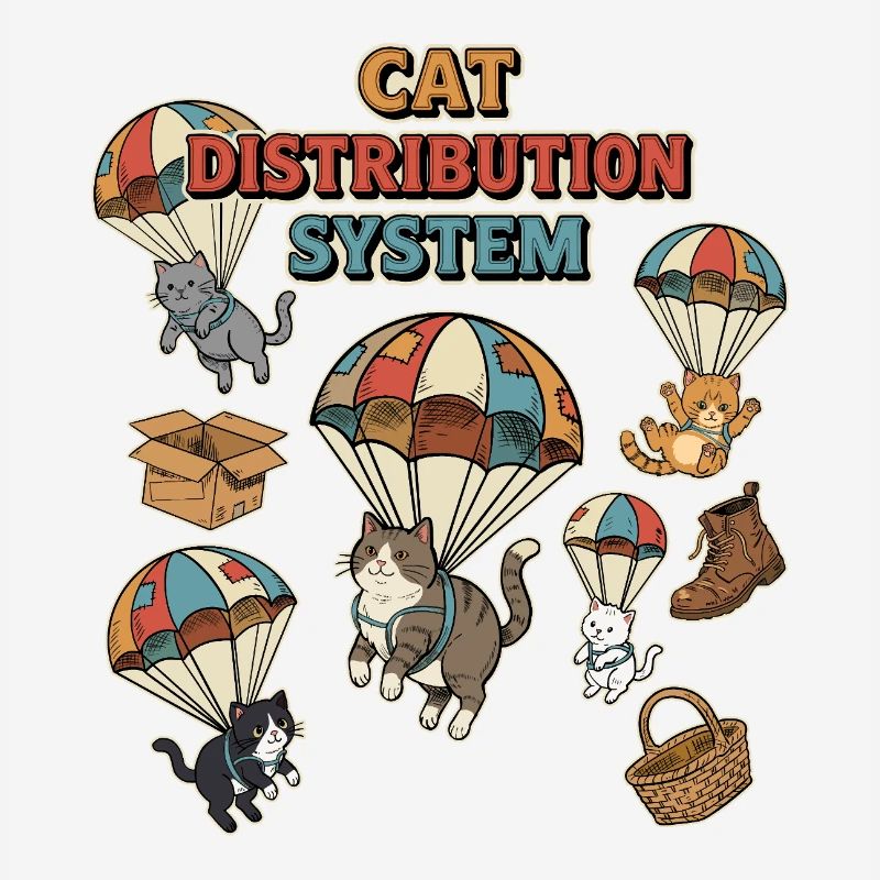 Système de distribution des chats