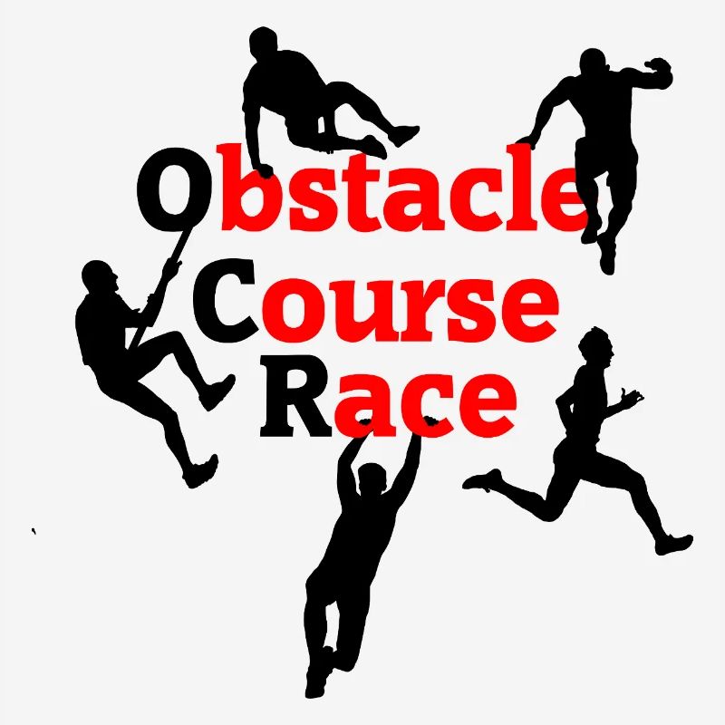 Obstacle Course Race – Red Impact Design
