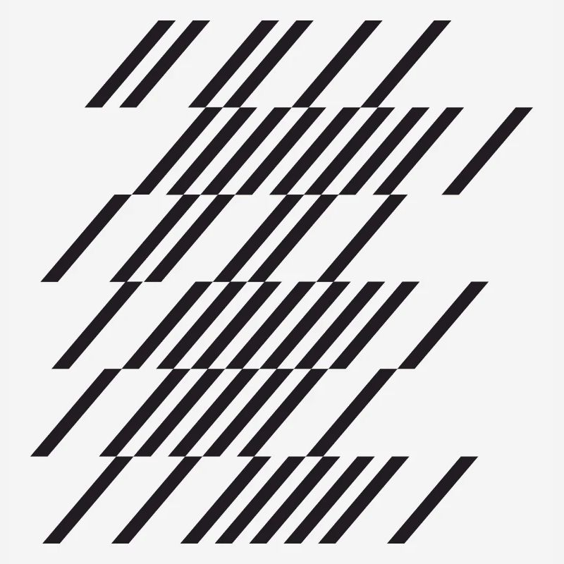 Diagonal Line Grid Overlap