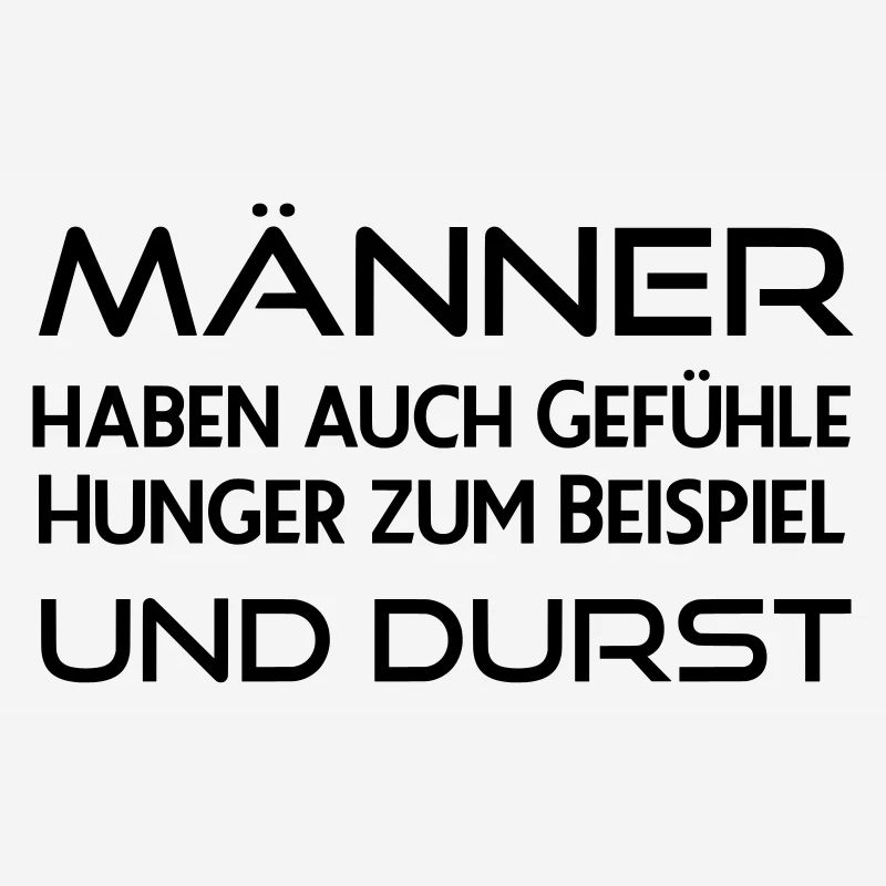 Durstige Männer