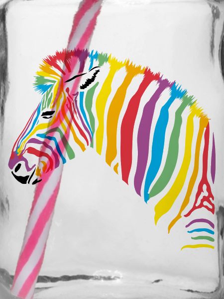 rainbow zebra