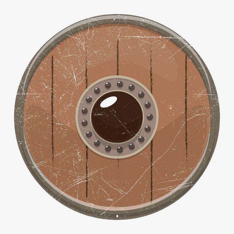 Nowegian Viking Shield Vikings Gift Idea